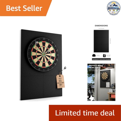 Felt dartboard wall protector - dartboard,