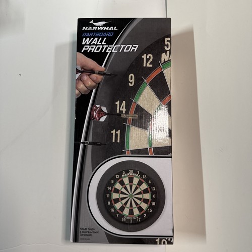 Narwhal dart board wall