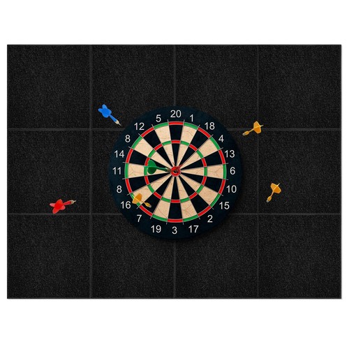 Dart board wall protector - wall,